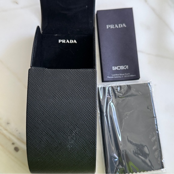 PRADA SPR 16R heritage brown tortoise oversized Sunglasses Acetate - Picture 4 of 16